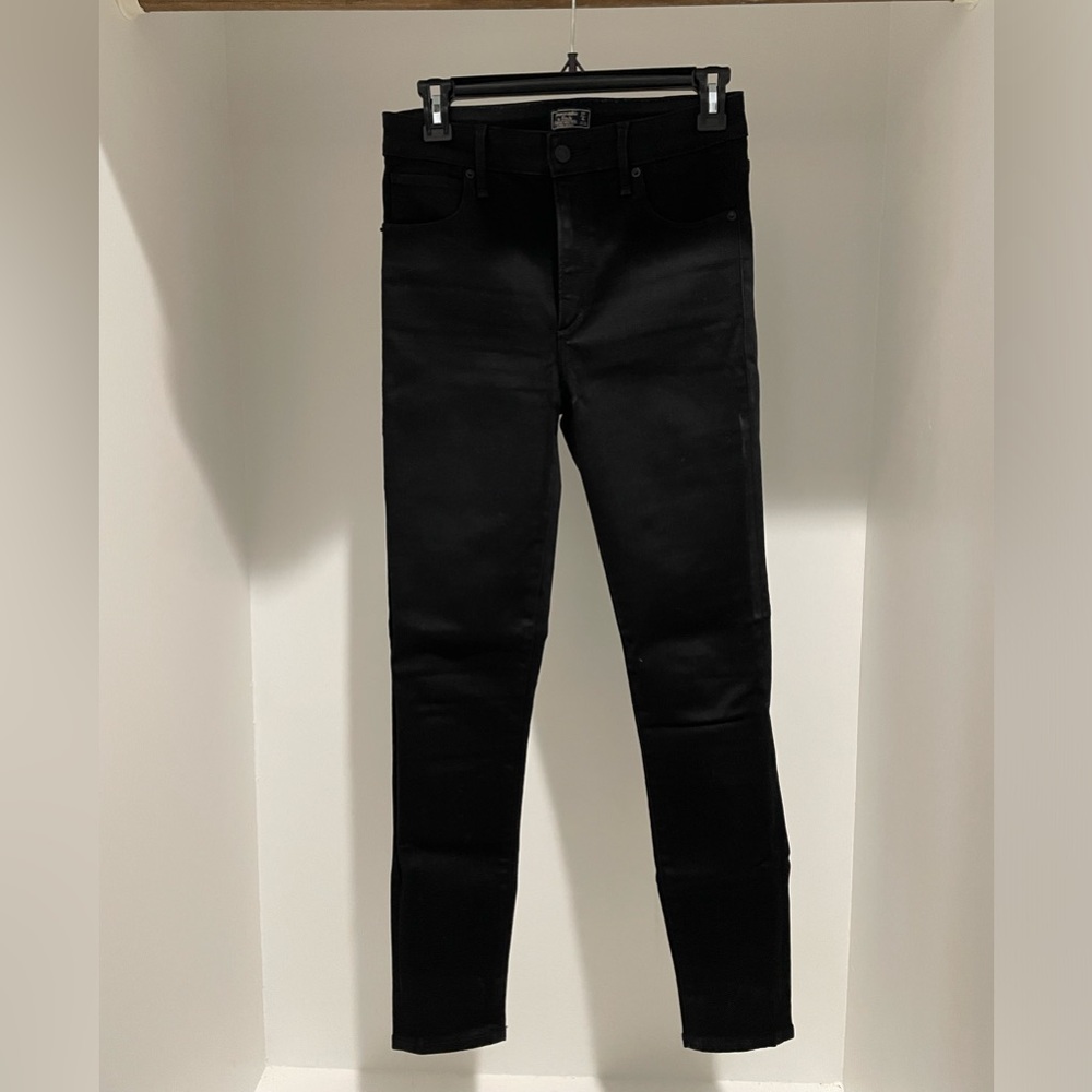Abercrombie & fitch Simone high rise black skinny jeans